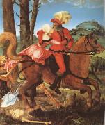 Hans Baldung Grien, The Knight the Young Girl and Death (mk05)
